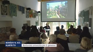 Boršov nad Vltavou  Univerzita pro 3 generaci [upl. by Ellehcrad]