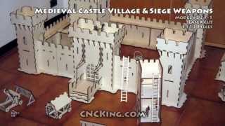 Medieval Castle Village amp Siege Weapons Proof of Concept [upl. by Ajak]