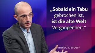 Historiker Yuval Noah Harari „Die Wahrheit erfordert Forschung und Recherche“  maischberger [upl. by Velasco587]