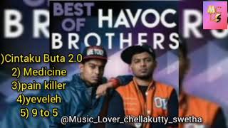 Havoc Brothers  JukeBox  Tamil Album Songs  Havoc Brothers Album songs  Tamil Hits [upl. by Solorac]