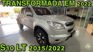 CHEVROLET S10 LT 2015 COM KIT TRANSFORMAÇÃO 2022 [upl. by Notla512]