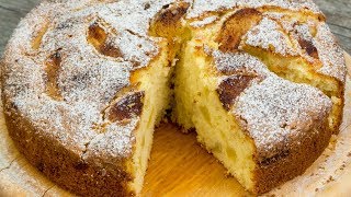 Questa torta di mele e davvero speciale fine ed aromatica  SaporitoTV [upl. by Noret859]