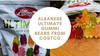 Albanese Ultimate Gummi Bears from Costco [upl. by Ahseket]