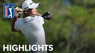 Collin Morikawa shoots 9under 64  Round 1  Sentry  2023 [upl. by Ataynik335]