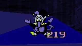 Deltarune but Kris is Bleeding  Jevil Defeated [upl. by Otanod]