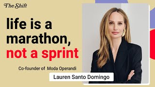 quotLife Is A Marathon Not A Sprintquot with Lauren Santo Domingo [upl. by Enilemme593]