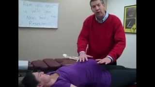 Sterling Pregnancy Chiropractic  Demonstration of the Webster Technique [upl. by Yerffe]