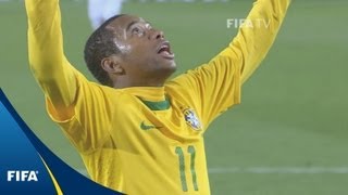 Brazil v Chile  2010 FIFA World Cup  Match Highlights [upl. by Fairman64]