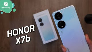 HONOR X7b  Unboxing en español [upl. by Lemraj]