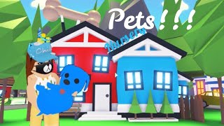 PETS UPDATE IS HERE Roblox Adopt me new nursery new map hatching eggs  Its SugarCoffee [upl. by Colton]