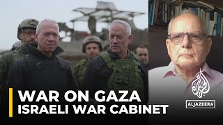 Israeli leaders tour north Gaza Defence and emergency ministers visit soldiers [upl. by Rehpoitsirhc]