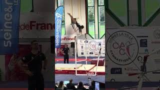 Lilou Marliac  finale barres CombslaVille 2024 gym gymnastique sports gymnaste [upl. by Nabroc]