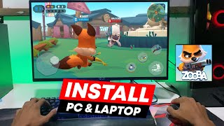 How To Play Zooba Fun Battle Royale Games on PC amp Laptop  Download amp Install Zooba on PC Free [upl. by Enyaw]