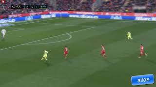 Ter Stegen pass leading to Barcas goal [upl. by Ahsenet858]