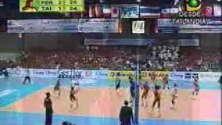 Mundial de Voley Femenino Sub18 Peru vs Tailandia 3 1 Peru pelea por el quinto puesto [upl. by Eneres264]