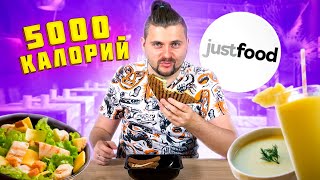 5000 калорий за ОДИН РАЗ  Обычное vs Премиум  Самый СЫТНЫЙ выпуск  Обзор JustFood [upl. by Eisus]