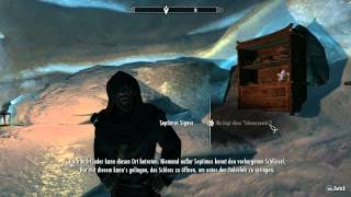 Lets Play Skyrim BlindGermanHD Part 141  Septimus Signus [upl. by Alracal]