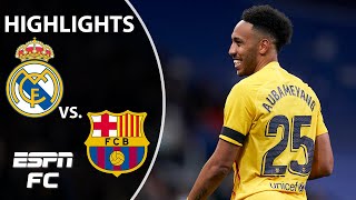 Barca thrash Real Madrid in 40 El Clasico win  LaLiga Highlights  ESPN FC [upl. by Fenn]