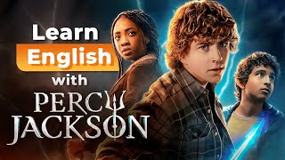 Learn English with PERCY JACKSON — New Disney Series [upl. by Homans450]