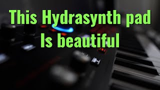 The Hydrasynth makes really beautiful pads [upl. by Nosemaj103]