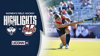 HIGHLIGHTS  UConn Womens Field Hockey vs UMass [upl. by Giffie139]