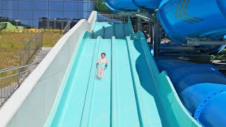 RODZINNA Water Slide at Fabryka Wody [upl. by Aitselec]