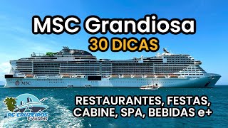 Viajei no MSC Grandiosa por 7 dias É bom mesmo [upl. by Notnek]