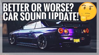 Forza Horizon 4  Car Sound Update R34 M4 GTS F1 FXX K amp More Before vs After Comparison [upl. by Aneekahs]