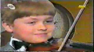 Tymur Melnyk  violin 6 years old 1991 [upl. by Allisirp134]