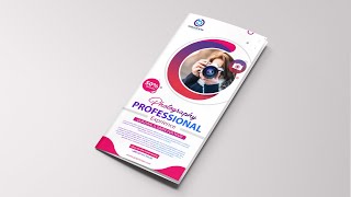 How To Design A Leaflet In Photoshop [upl. by Zephan22]