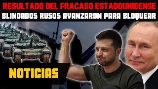 Resumen RusiaUcrania  Resultado de Fracaso Estadounidense Blindados Rusos Avanzaron para BLOQUEAR [upl. by Atnuhs972]