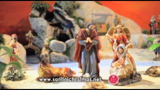 Cómo armar un pesebre con las figuras Santini Christmas [upl. by Sitoiganap]