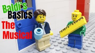 Lego Baldis Basics The Musical Baldis Basics Song [upl. by Geilich]