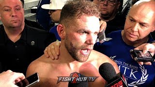 BJ SAUNDERS quotIM THE BEST NOW GGG OR CANELO IM READY DONT CALL ME WHEN IM FAT CALL ME NOWquot [upl. by Fiore]