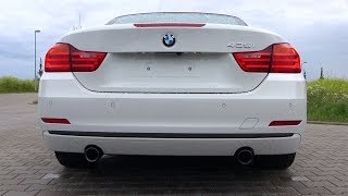 BMW 435i Sound Start Up  REVVING Revs Exhaust F33 Reihensechszylinder 306 PS Cabrio [upl. by Klinges]