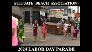 Scituate Beach Associations 2024 Labor Day Parade  09012024 [upl. by Rramahs895]