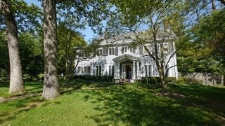 A classic East Winnetka Colonial on a welllocated thirdacre [upl. by Strephon938]