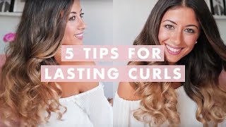 How to Make Your Curls Last Longer  Luxy Hair [upl. by Jeaz]