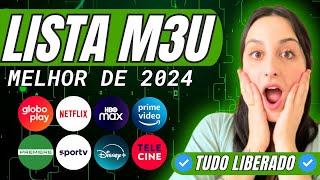 🟢LISTA IPTV MAIS COMPLETA ✅NUNCA TRAVOU✅ LISTA M3U SEM TUDO LIBERADO MELHOR LISTA M3U DO MERCADO [upl. by West525]