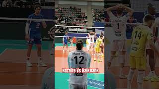 Halkbank VS Nazaire [upl. by Ramej]