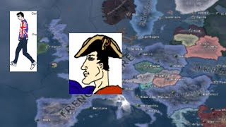 France Timelapse HOI4 NAPOLEONS REVANGE Novum Vexillum mod [upl. by Nevs]