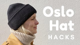 Oslo Hat from Petite Knit HACKS [upl. by Naujtna]