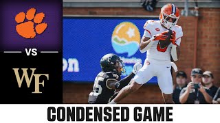 Clemson vs Wake Forest Condensed Game  2024 ACC Football [upl. by Hugo502]