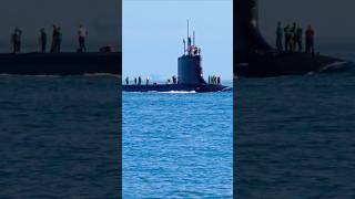 🔱☢️NUCLEAR SUB HOMECOMING🫡 submarine fast 50cal ship battle warship destroyer Missile [upl. by Annaeg]