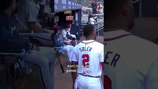 Atlanta Braves DESTROY Dugout iPad ⚾ [upl. by Ilaire]