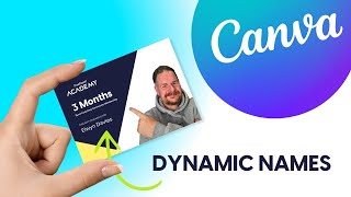 Create Dynamic Gift Vouchers amp Certificates In Canva [upl. by Tavi964]