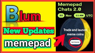 how to create your new token amp launch  blum new updates  memepad [upl. by Yuzik]