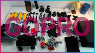 Review des packs accessoires BEAUCOUP daccessoires pour GoPro amp ActionCam [upl. by Elletnwahs923]