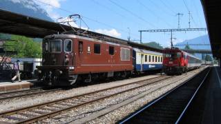 BernLötschbergSimplon Bahn BLS Interlaken [upl. by Adnoloy]