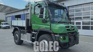 G190366  Unimog U435 Pritsche mit Reifendruckregelanlage aus Baujahr 2022 [upl. by Kizzie]